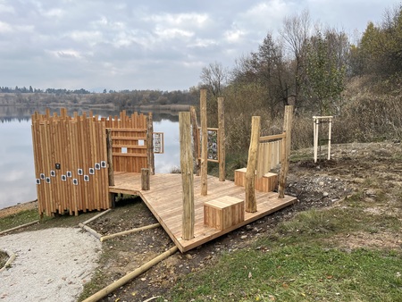 Nova učna pot ob Rudniškem jezeru